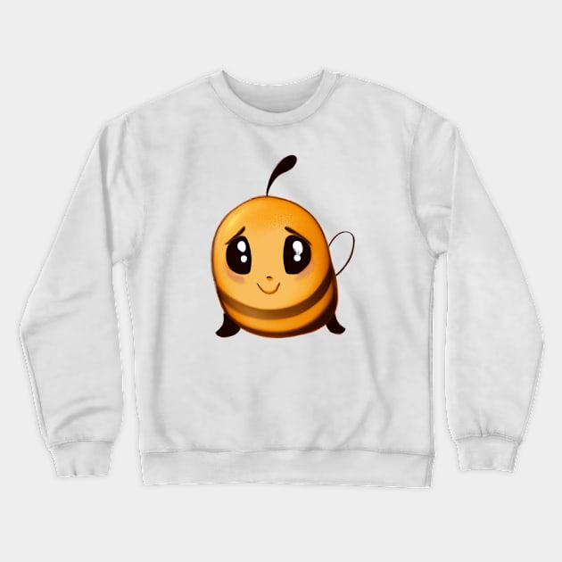 Cute Bee Drawing Crewneck Sweatshirt by Play Zoo